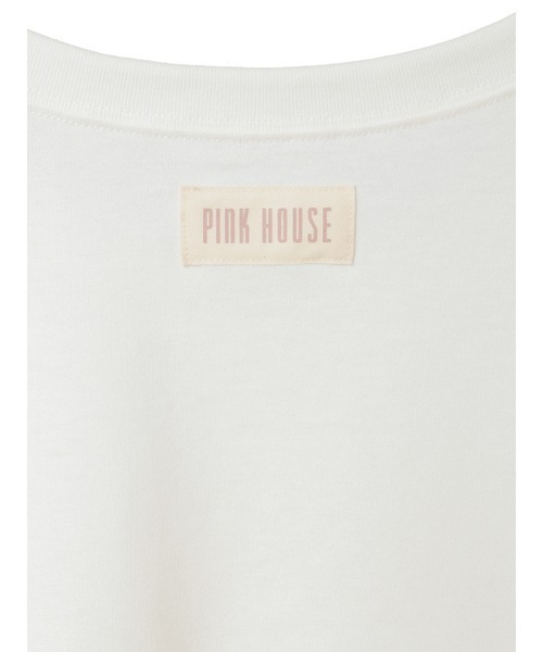 PINK HOUSE(ピンクハウス)の「ネームワッペンいっぱいカットソー(Tシャツ/カットソー・レディース・ネイビー×ホワイト/ブラック×ホワイト/ホワイト×レッド/ホワイト・フリー)」の19枚目の写真