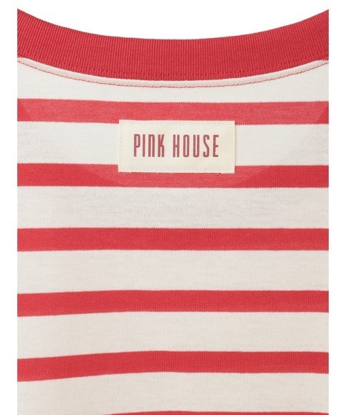 PINK HOUSE(ピンクハウス)の「ネームワッペンいっぱいカットソー(Tシャツ/カットソー・レディース・ネイビー×ホワイト/ブラック×ホワイト/ホワイト×レッド/ホワイト・フリー)」の17枚目の写真