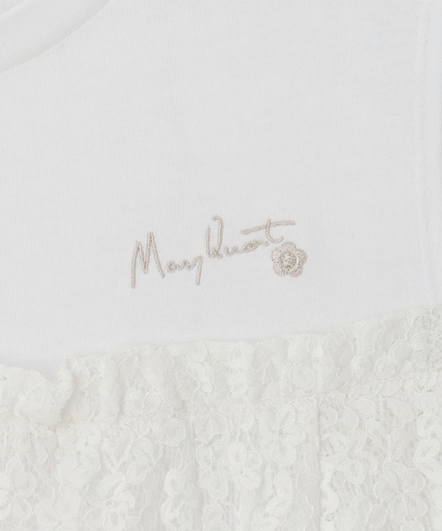 MARY QUANT(マリークワント)の「レースドッキング プルオーバー(Tシャツ/カットソー・レディース・ブラック/ホワイト/ブルー・M)」の11枚目の写真