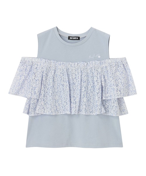 MARY QUANT(マリークワント)の「レースドッキング プルオーバー(Tシャツ/カットソー・レディース・ブラック/ホワイト/ブルー・M)」の16枚目の写真