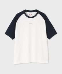 【ラウンジウェアー】“Paul Smith” ロゴ ベースボールTシャツ【853427 P7344A】