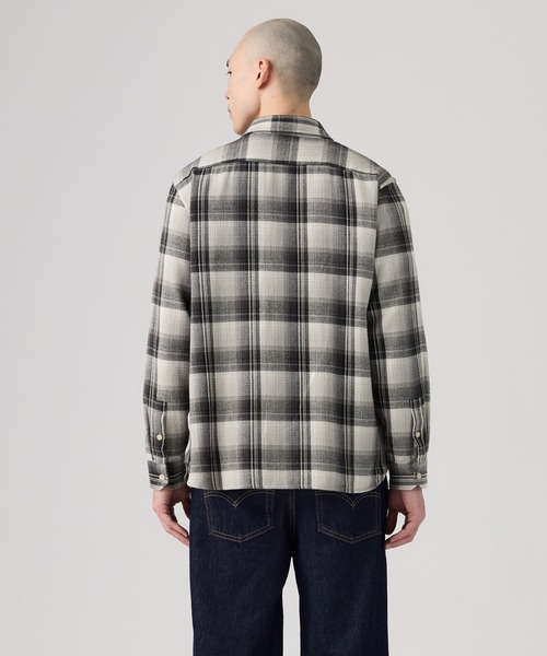 Levi's（リーバイス）の「Levi's/リーバイス ジャクソン ワーカー オーバーシャツ（シャツ/ブラウス・メンズ・グレー・S/L/M/XL）」の3枚目の写真