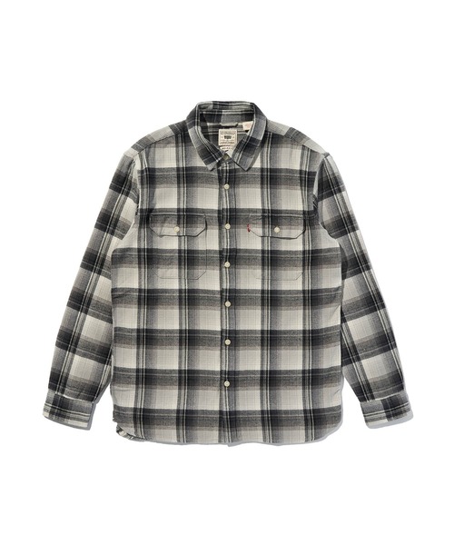 Levi's（リーバイス）の「Levi's/リーバイス ジャクソン ワーカー オーバーシャツ（シャツ/ブラウス・メンズ・グレー・S/L/M/XL）」の4枚目の写真