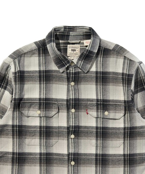 Levi's（リーバイス）の「Levi's/リーバイス ジャクソン ワーカー オーバーシャツ（シャツ/ブラウス・メンズ・グレー・S/L/M/XL）」の6枚目の写真