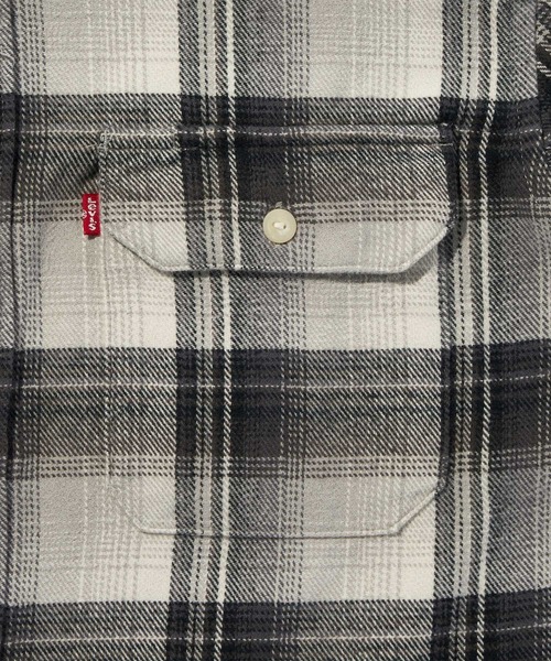 Levi's（リーバイス）の「Levi's/リーバイス ジャクソン ワーカー オーバーシャツ（シャツ/ブラウス・メンズ・グレー・S/L/M/XL）」の9枚目の写真