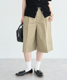 タックハーフパンツ