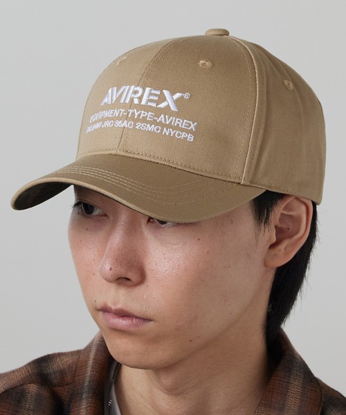 AVIREX(アヴィレックス)の「AVIREX/アビレックス NUMBERING FULL CAP ナンバリング フルキャップ フロントロゴ カーブバイザー 定番 ベーシック カジュアル ストリート メンズ レディース 2026年 夏 夏服(キャップ・メンズ・ブラック/ベージュ/カーキ・FREE)」の20枚目の写真