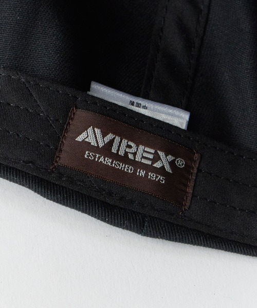 AVIREX(アヴィレックス)の「AVIREX/アビレックス NUMBERING FULL CAP ナンバリング フルキャップ フロントロゴ カーブバイザー 定番 ベーシック カジュアル ストリート メンズ レディース 2026年 夏 夏服(キャップ・メンズ・ブラック/ベージュ/カーキ・FREE)」の9枚目の写真