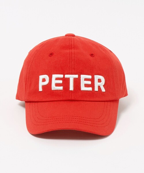 NICE WEATHER(ナイスウェザー)の「<PETER>BALL キャップ(キャップ・メンズ・ブラック/ベージュ/レッド・FREE)」の6枚目の写真
