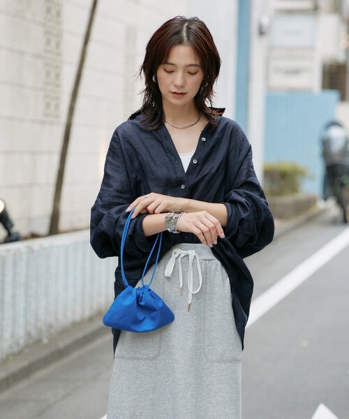 RIVE DROITE（リヴドロワ）の「gather mini bag（ショルダーバッグ・レディース・ボルドー/ブルー/ブラック・FREE）」の15枚目の写真