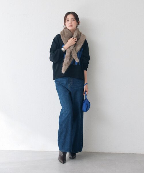 RIVE DROITE（リヴドロワ）の「gather mini bag（ショルダーバッグ・レディース・ボルドー/ブルー/ブラック・FREE）」の13枚目の写真