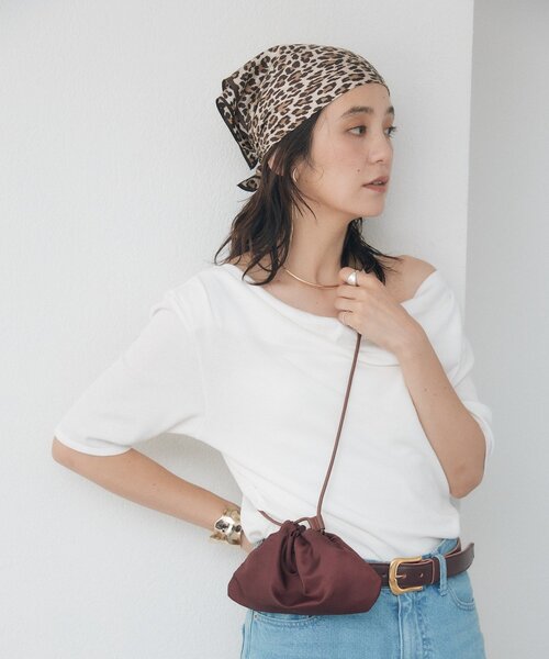 RIVE DROITE（リヴドロワ）の「gather mini bag（ショルダーバッグ・レディース・ボルドー/ブルー/ブラック・FREE）」の9枚目の写真