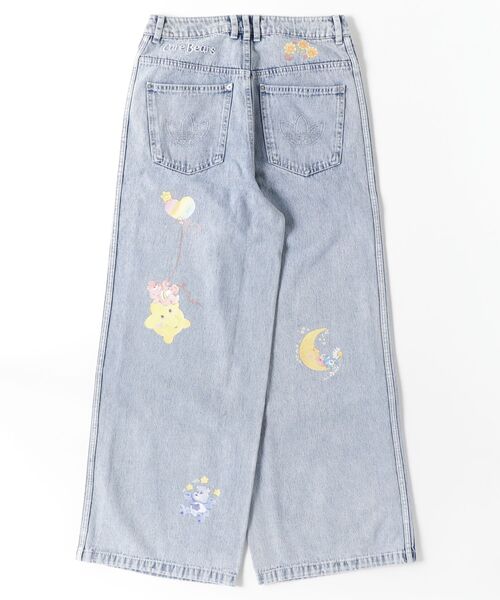 adidas(アディダス)の「アディダス ケアベア ハイライズ ワイドレッグ デニム パンツ / アディダスオリジナルス adidas Originals(デニムパンツ・レディース・ブルー・24/30/25/30/26/30/27/30/28/30/29/30/30W 30L/31W 30L/32W 30L)」の8枚目の写真