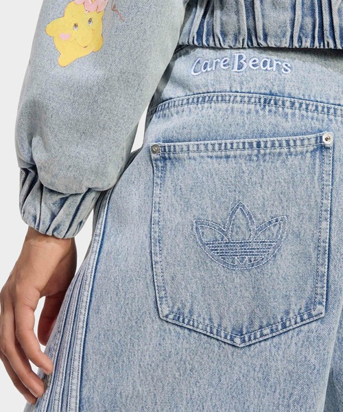 adidas(アディダス)の「アディダス ケアベア ハイライズ ワイドレッグ デニム パンツ / アディダスオリジナルス adidas Originals(デニムパンツ・レディース・ブルー・24/30/25/30/26/30/27/30/28/30/29/30/30W 30L/31W 30L/32W 30L)」の4枚目の写真