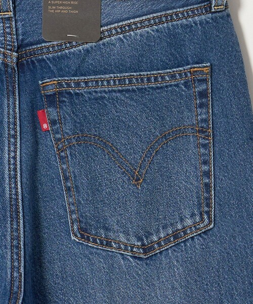 Levi's（リーバイス）の「【国内EXCLUSIVE】＜Levi's＞RIBCAGE ワイドデニムパンツ（デニムパンツ・レディース・コバルトブルー・25/27/26）」の14枚目の写真
