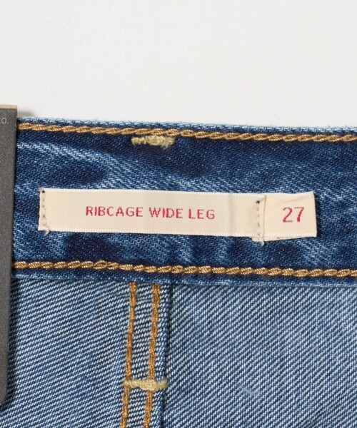 Levi's（リーバイス）の「【国内EXCLUSIVE】＜Levi's＞RIBCAGE ワイドデニムパンツ（デニムパンツ・レディース・コバルトブルー・25/27/26）」の20枚目の写真
