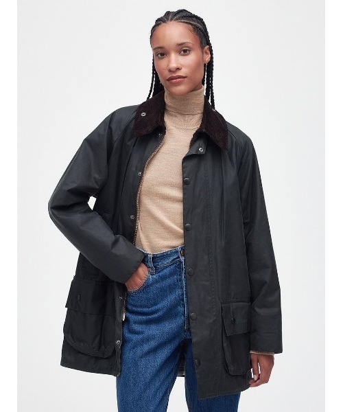 Barbour(バブアー)の「【BEAUFORT / ビューフォート】ワックス ジャケット レギュラーフィット(ブルゾン・メンズ・グリーン・34/38/40/44/42/36)」の3枚目の写真