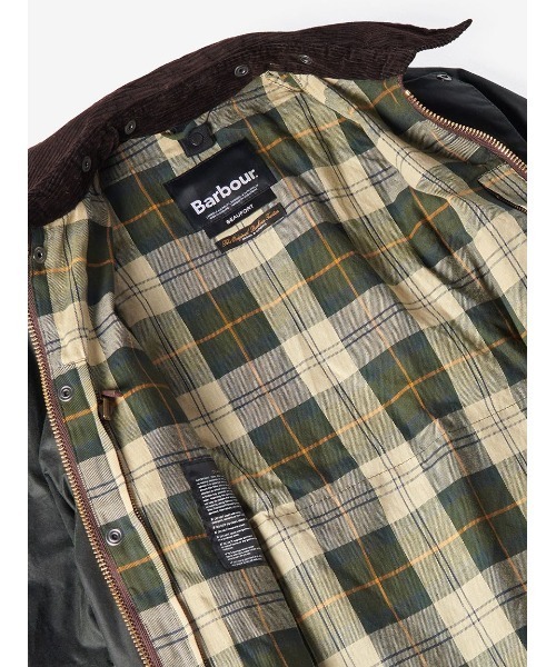 Barbour(バブアー)の「【BEAUFORT / ビューフォート】ワックス ジャケット レギュラーフィット(ブルゾン・メンズ・グリーン・34/38/40/44/42/36)」の8枚目の写真