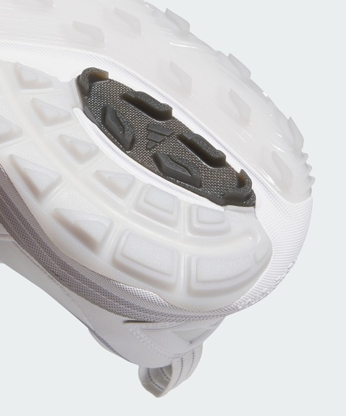 adidas(アディダス)の「アディパワー 26 ワイド スパイクレス ゴルフ / ADIPOWER 26 WIDE SPIKELESS GOLF【adidas Golf/アディダスゴルフ】(スニーカー・メンズ・ホワイト×シルバー・24.5cm/25.5cm/26.5cm/27.5cm/28.5cm/25.0cm/26.0cm/27.0cm/28.0cm/29.0cm)」の8枚目の写真