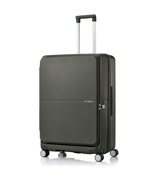 Samsonite(サムソナイト)の「サムソナイト FLATFORM スピナー 75/28 エキスパンダー FT ダーク モス(スーツケース/キャリーバッグ・メンズ・グレー系・L)」の1枚目の写真