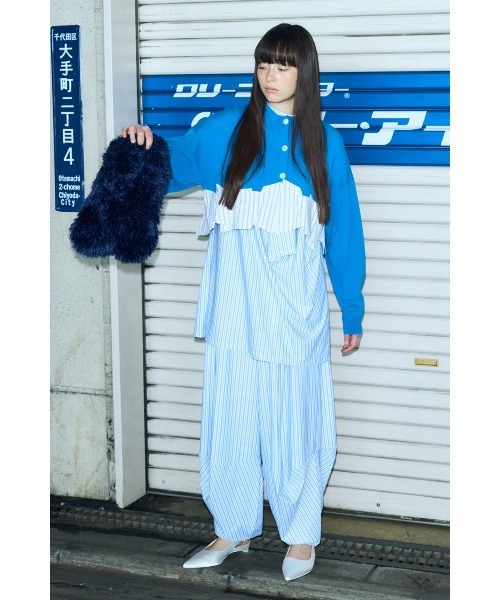 ENFOLD(エンフォルド)の「BOX-TUCK PANTS(その他パンツ・レディース・ホワイト・38/36)」の9枚目の写真