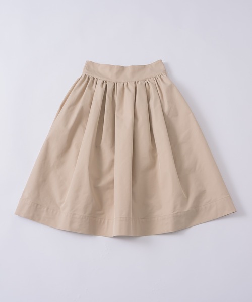 GIUNON(ジウノン)の「back shirring midi skirt / バックシャーリングミディスカート(スカート・レディース・ベージュ/ブラック/ホワイト・0/1)」の15枚目の写真