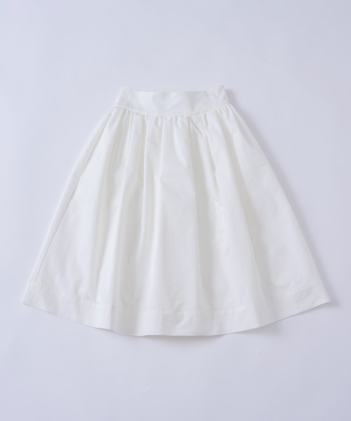 GIUNON(ジウノン)の「back shirring midi skirt / バックシャーリングミディスカート(スカート・レディース・ベージュ/ブラック/ホワイト・0/1)」の14枚目の写真