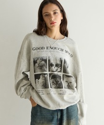 PBLIM（ページボーイリム）の「《UNISEX》レースキャットスウェット（スウェット）」