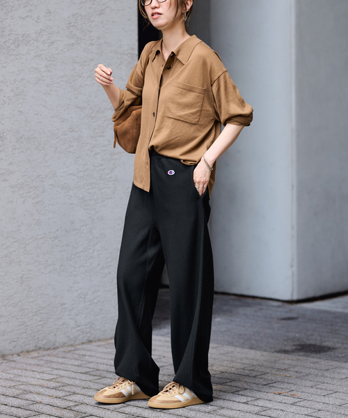 FRAMeWORK（フレームワーク）の「CHAMPION/チャンピオン 別注10OZ スウェットパンツ（スウェットパンツ・レディース・アイボリー/ホワイト系その他/スミクロ・SMALL/MEDIUM）」の5枚目の写真