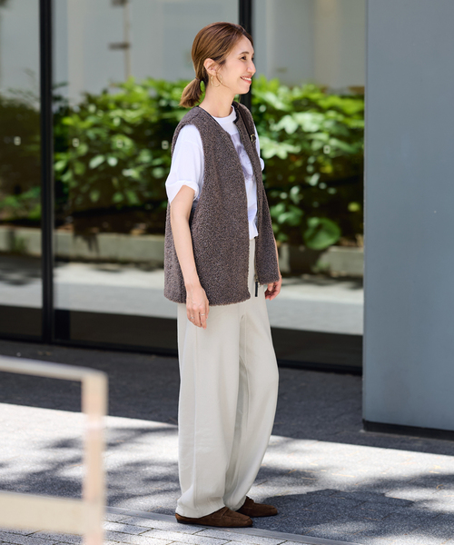FRAMeWORK（フレームワーク）の「CHAMPION/チャンピオン 別注10OZ スウェットパンツ（スウェットパンツ・レディース・アイボリー/ホワイト系その他/スミクロ・SMALL/MEDIUM）」の13枚目の写真