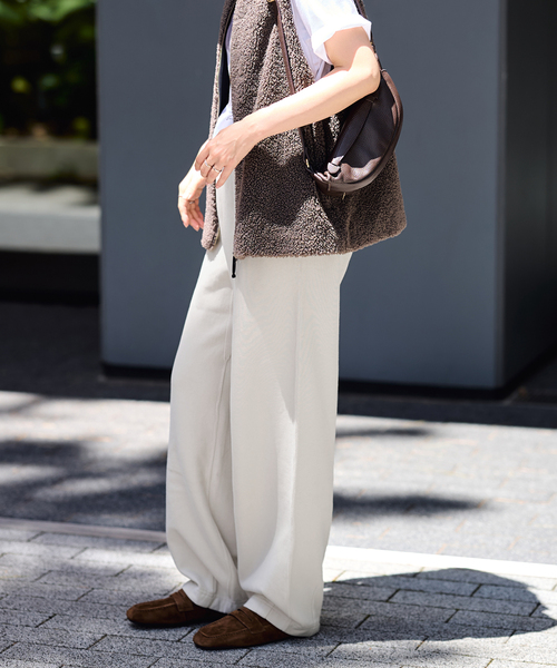 FRAMeWORK（フレームワーク）の「CHAMPION/チャンピオン 別注10OZ スウェットパンツ（スウェットパンツ・レディース・アイボリー/ホワイト系その他/スミクロ・SMALL/MEDIUM）」の16枚目の写真
