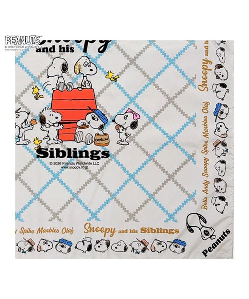 PEANUTS(ピーナッツ)の「ルートート / スヌーピー エコバッグ A4 トートバッグ 折りたたみ 軽量 ギフト IP.タブロー50.ピーナッツ-1L(エコバッグ/サブバッグ・レディース・ベージュ/サックスブルー/ピンク/グレー/レッド/ブラック/ブルー・FREE)」の14枚目の写真
