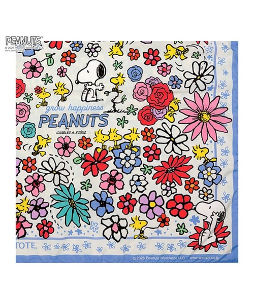 PEANUTS(ピーナッツ)の「ルートート / スヌーピー エコバッグ A4 トートバッグ 折りたたみ 軽量 ギフト IP.タブロー50.ピーナッツ-1L(エコバッグ/サブバッグ・レディース・ベージュ/サックスブルー/ピンク/グレー/レッド/ブラック/ブルー・FREE)」の16枚目の写真