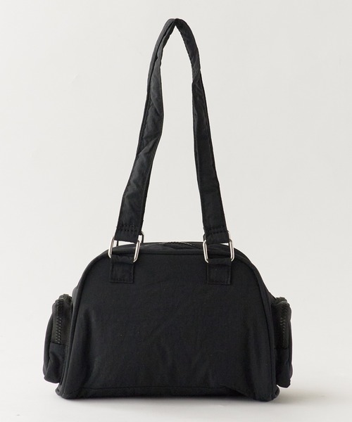 AO2(アオズ)の「Single-handle nylon handbag with gusset / ワンハンドル マチあり ナイロンハンドバッグ 2026年 夏 夏服(ハンドバッグ・レディース・ブラック・FREE)」の12枚目の写真