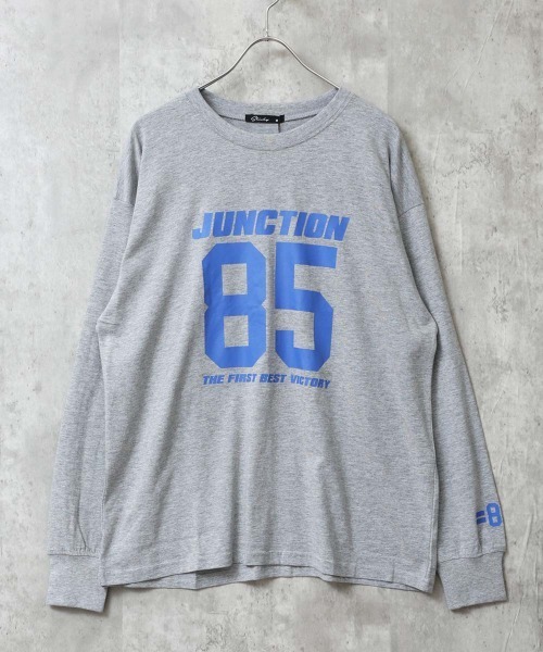 SHISKY(シスキー)の「プリント/刺繍 BIGロンT(846-102)(Tシャツ/カットソー・メンズ・ホワイト系2/ブラック系3/オフホワイト/ピンク/ブラック/ピンク系1/アイボリー系2/オートミール/ホワイト系3/ブラック系1/ホワイト系1/ネイビー/チャコールグレー/ホワイト系4/ネイビー系2/杢グレー/ライトグレー系1/グレー系2/ブラック系4/ネイビー系1/ブラック系5/アイボリー系1/ブラック系2/グレー系1・M/XL/L)」の13枚目の写真