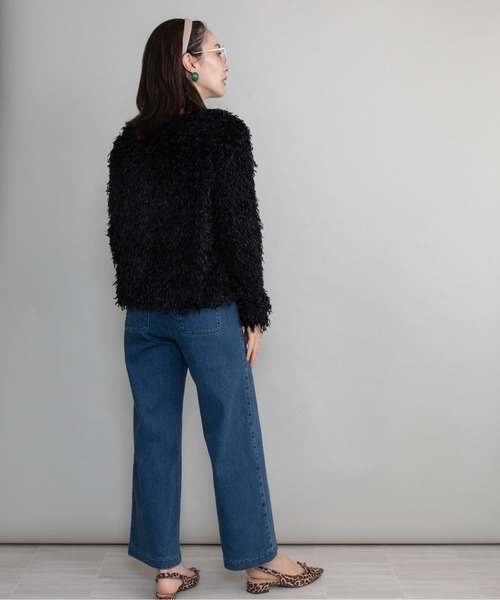 lodie(ロディ)の「ファンシーニット プルオーバー(ニット/セーター・レディース・ブラック/パープル/オレンジ/ベージュ・FREE)」の19枚目の写真
