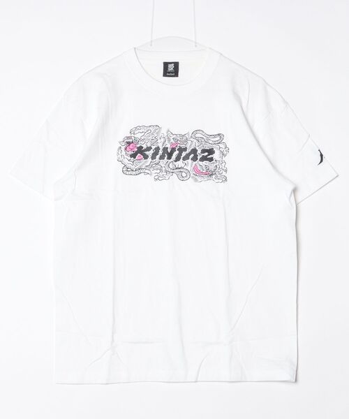 ARCHIVER(アーカイバ)の「【RE】【KINJAZ】Graphic T(Tシャツ/カットソー・メンズ・ホワイト・MEDIUM)」の1枚目の写真