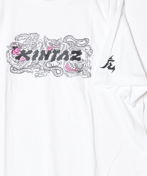 ARCHIVER(アーカイバ)の「【RE】【KINJAZ】Graphic T(Tシャツ/カットソー・メンズ・ホワイト・MEDIUM)」の2枚目の写真
