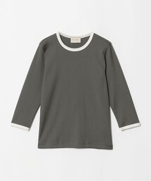 UNITED ARROWS | 7分袖 リブ バイカラー パイピング カットソー(Tシャツ/カットソー)