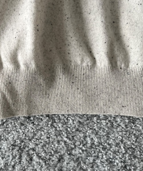 crepuscule(クレプスキュール)の「crepuscule L/s v neck(ニット/セーター・メンズ・ホワイト・2/1)」の4枚目の写真