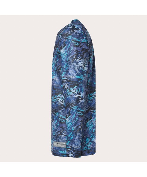 OAKLEY(オークリー)の「オークリー STRIKING QD LS GRAPHIC TEE 8.0/Tシャツ/トレーニング/ベースボール/メンズ/OAKLEY(Tシャツ/カットソー・メンズ・ブルー系その他・S/M/L)」の8枚目の写真