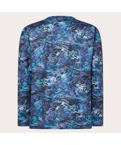 OAKLEY(オークリー)の「オークリー STRIKING QD LS GRAPHIC TEE 8.0/Tシャツ/トレーニング/ベースボール/メンズ/OAKLEY(Tシャツ/カットソー・メンズ・ブルー系その他・S/M/L)」の9枚目の写真