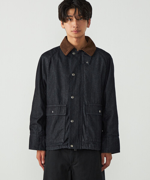 Purple&Yellow（パープルアンドイエロー）の「デニムフィールドジャケット（デニムジャケット・メンズ・チャコール/ワンウォッシュ・L/M/S）」の11枚目の写真