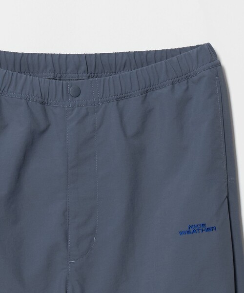 NICE WEATHER(ナイスウェザー)の「<NICE WEATHER>ナイロン トラックパンツ(その他パンツ・メンズ・ブラック/グレー系・L/XS/S/M)」の4枚目の写真