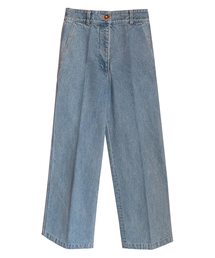 【Kiwanda Kiwanda/ キワンダキワンダ】 Pauline Denim Light Blue