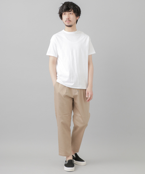 URBAN RESEARCH（アーバンリサーチ）の「UR イニシャルラフィーショートスリーブTシャツ（Tシャツ/カットソー・メンズ・グレー/ブラック/ホワイト・MEDIUM/LARGE）」の12枚目の写真