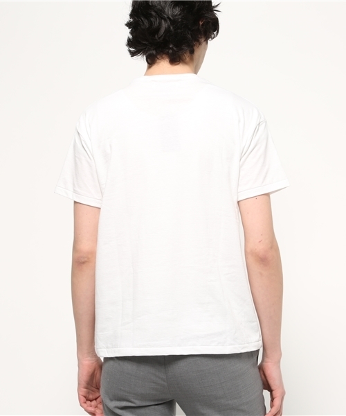 URBAN RESEARCH（アーバンリサーチ）の「UR イニシャルラフィーショートスリーブTシャツ（Tシャツ/カットソー・メンズ・グレー/ブラック/ホワイト・MEDIUM/LARGE）」の5枚目の写真