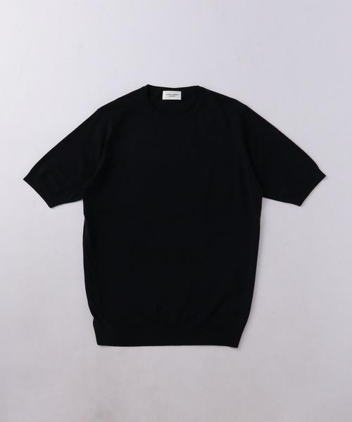 UNITED ARROWS（ユナイテッドアローズ）の「UAS ニット Tシャツ◆（ニット/セーター・メンズ・ネイビー/ロイヤルブルー/ホワイト・LARGE/MEDIUM/X-SMALL/SMALL/XX-LARGE/X-LARGE）」の2枚目の写真