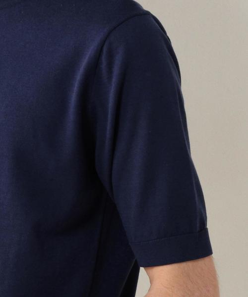 UNITED ARROWS（ユナイテッドアローズ）の「UAS ニット Tシャツ◆（ニット/セーター・メンズ・ネイビー/ロイヤルブルー/ホワイト・LARGE/MEDIUM/X-SMALL/SMALL/XX-LARGE/X-LARGE）」の19枚目の写真