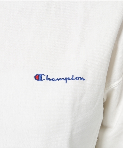 Champion(チャンピオン)の「チャンピオン RW3/4SLEEVE(Tシャツ/カットソー・レディース・ネイビー/オフホワイト/グレー・MEDIUM)」の10枚目の写真